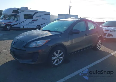 2010 Mazda Mazda3 I Touring z USA, uszkodzony, nr VIN JM1BL1SG6A1325859